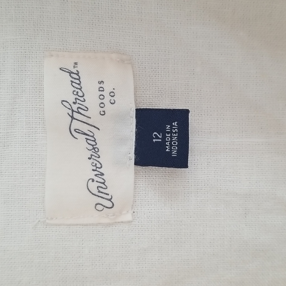 Universal Thread Cream Short-Sleeve Utility Jumpsuit - Picture 12 of 12